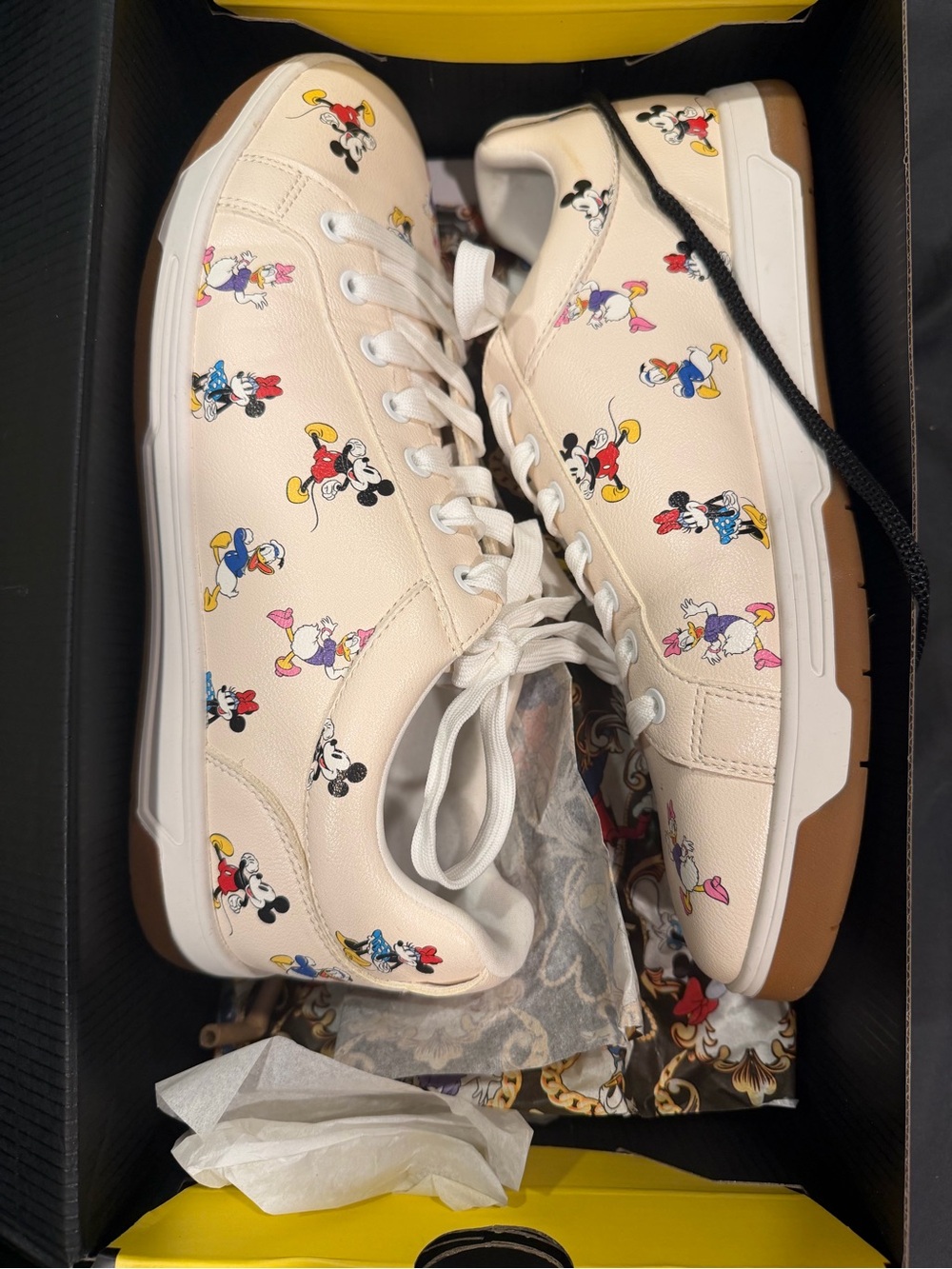 Aldo Cream DisneyxAldo 100 Year Sneakers
